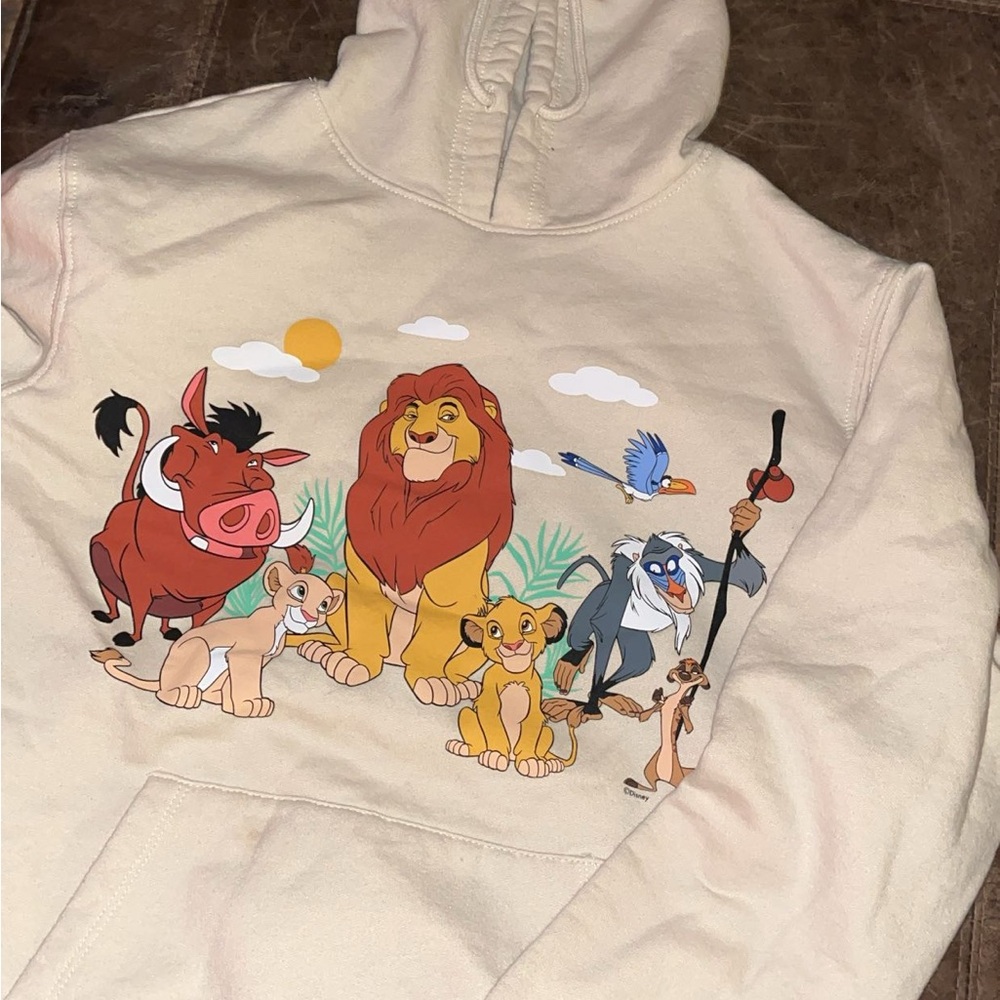 Disney The Lion King Cream Apparel